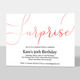 Surprise Foil Birthday Invitations Image 1 of 9